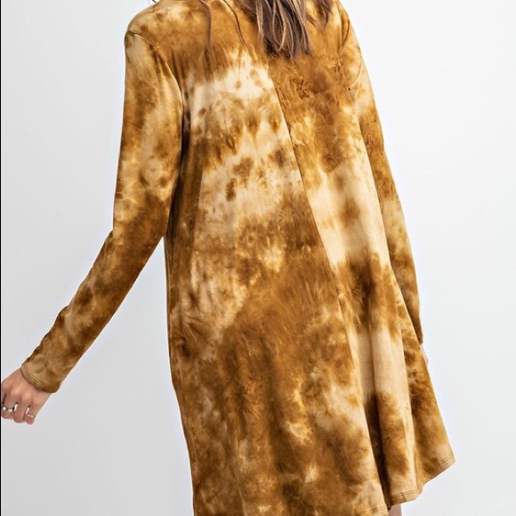 LAST NWT Boutique Dress Plus Boho tie dye 1X 2X - Picture 6 of 6